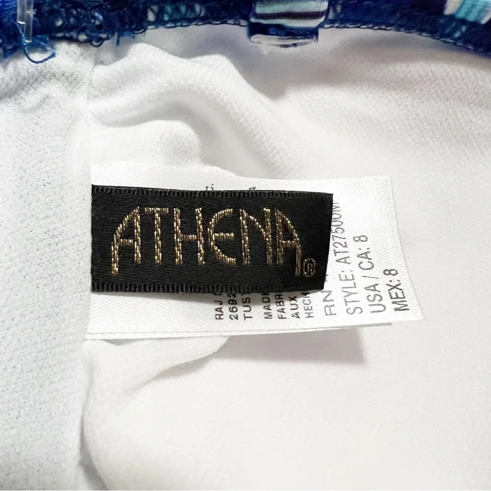NEW Athena Twist Bandeau Halter Swimsuit